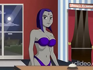 Cartoon Hook-Ups -The Detective is Questioning on Raven