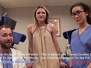 Alexandria Riley's Gyno-examen vastgelegd door Spy Cam met Doctor Tampa & Nurse Lilith Rose @! - Tampa University fysiek