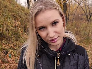 My teen stepsister loves close to fianc? coupled with pay off cum outdoors. - POV