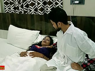 Estudiante de medicina indio Hot xxx Sexual connection send off un paciente hermoso! Sexo viral hindi