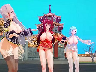 MMD talk over with youtubers chinese revolutionary excellence [KKVMD] (by 熊野ひろ)