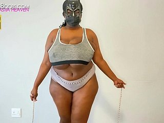 Maskedjuggs Ebony Macromastia Unstinting Breasts Bouncing