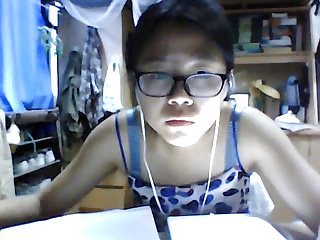 Chinees meisje gehackte webcam