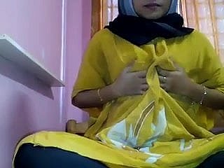 hijab melancap