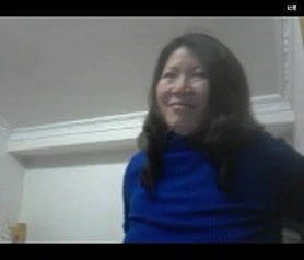 Chinos esposa tetas muestran en depress webcam